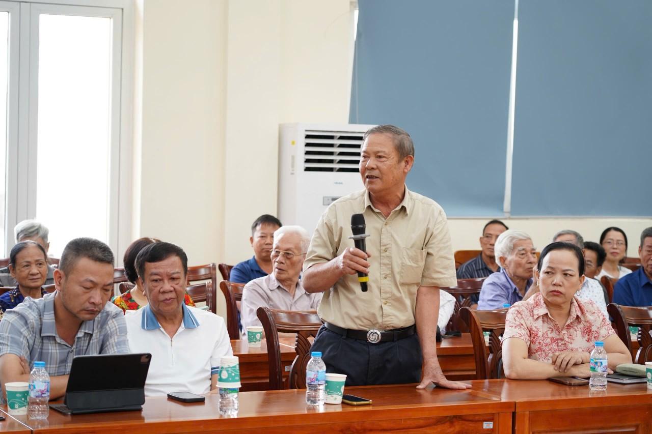 Đại diện các thôn phát biểu ý kiến