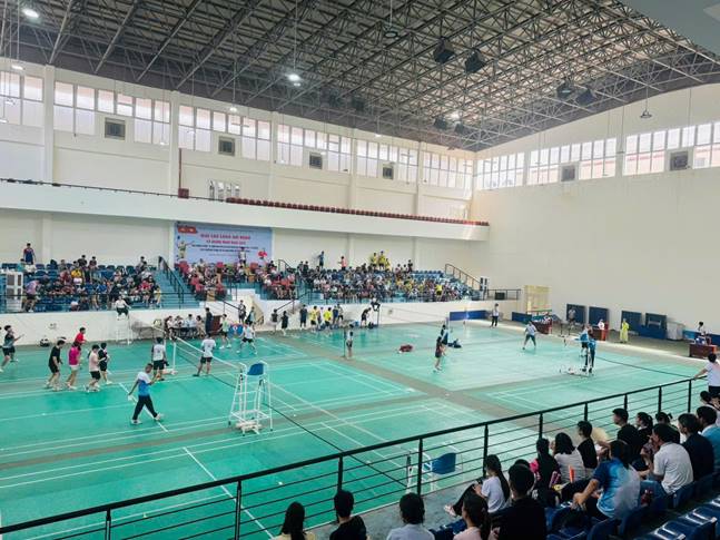 Các vận động viên tranh tài ở các nội dung thi đấu