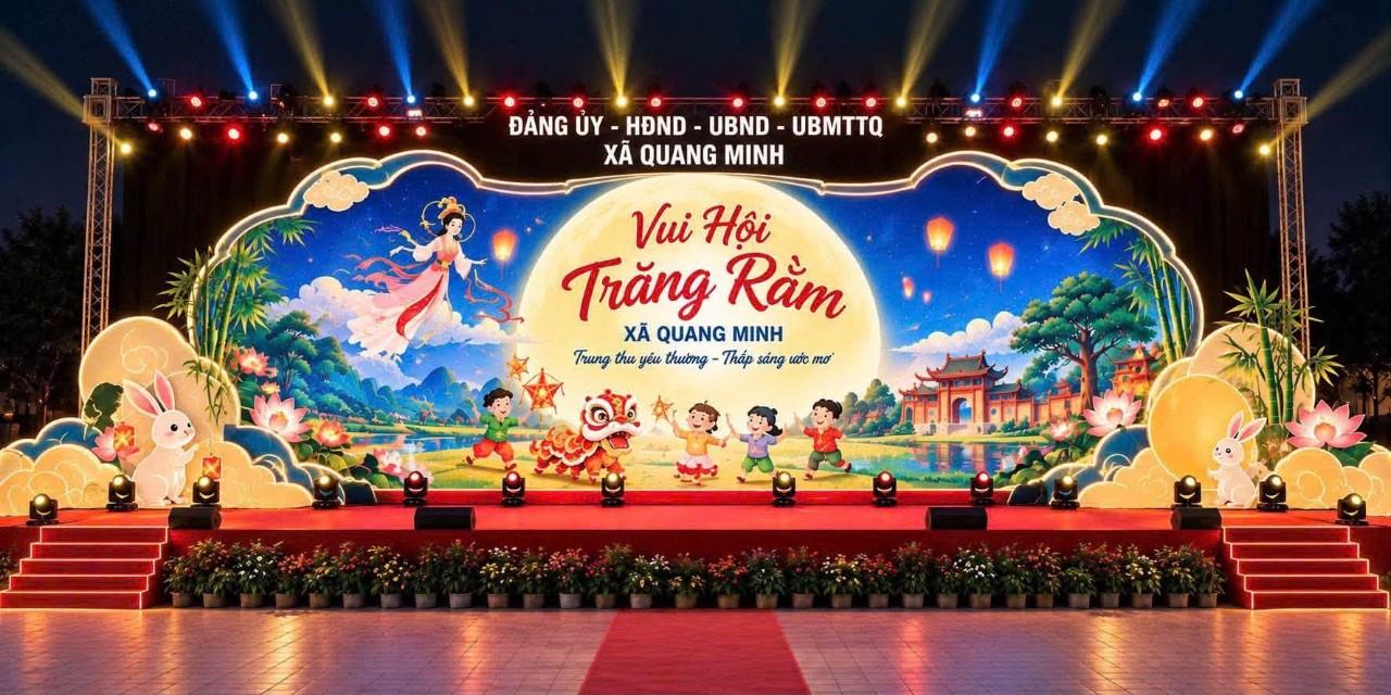 Quang Minh rộn ràng trước giờ khai hội Trăng Rằm