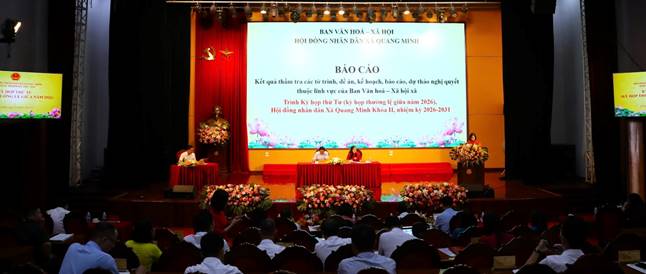 Quang cảnh kỳ họp