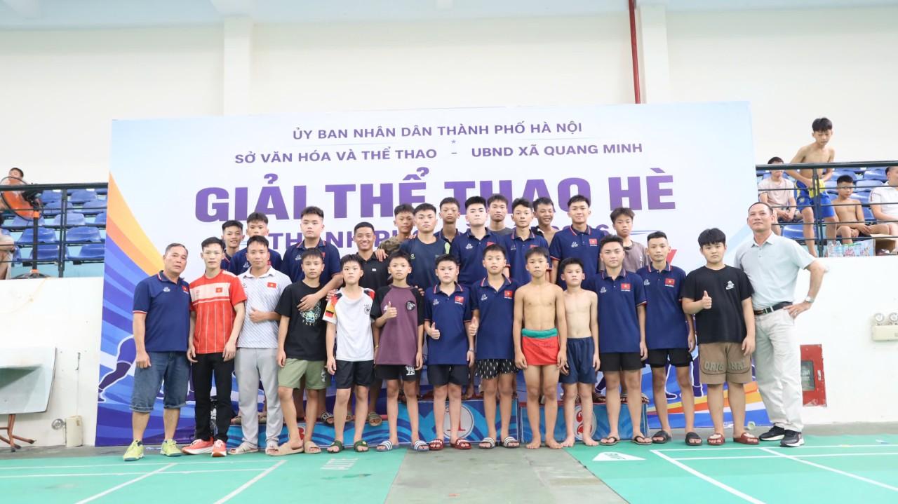 CLB vật Chi Đông - xã Quang Minh tham dự giải